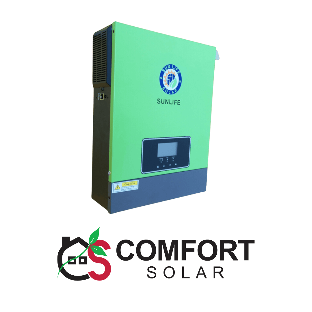 Sunlife solar inverter, a key component for converting solar energy in home solar systems.