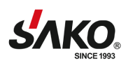 sako logo with "SINCE 1993" below. Red accent on the "S".