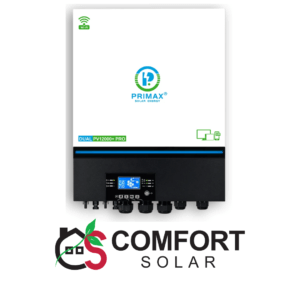 PRIMAX hybrid solar inverter – galaxy dual pv12000+ pro with Wi-Fi connectivity for efficient solar energy management