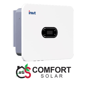 XG30-40KTR three-phase on-grid solar inverter, a white inverter unit for solar power systems.