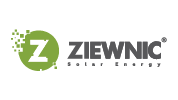 ziewnic solar energy logo with a green circle and stylized "Z