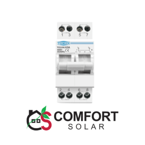 TOMZN 2P 63A MTS dual power manual transfer isolating switch.