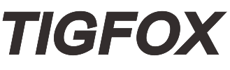 Tigfox logo. The image is of the tigfox logo in black, a partner.